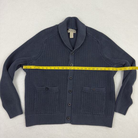 Duluth Trading Co Shawl Collar Cotton Cardigan Sweater XL - Picture 5 of 8